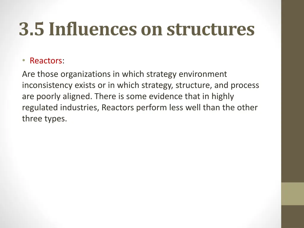 3 5 influences on structures 5
