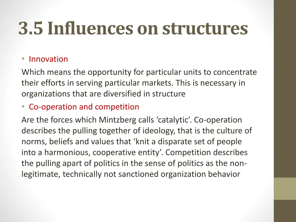 3 5 influences on structures 7