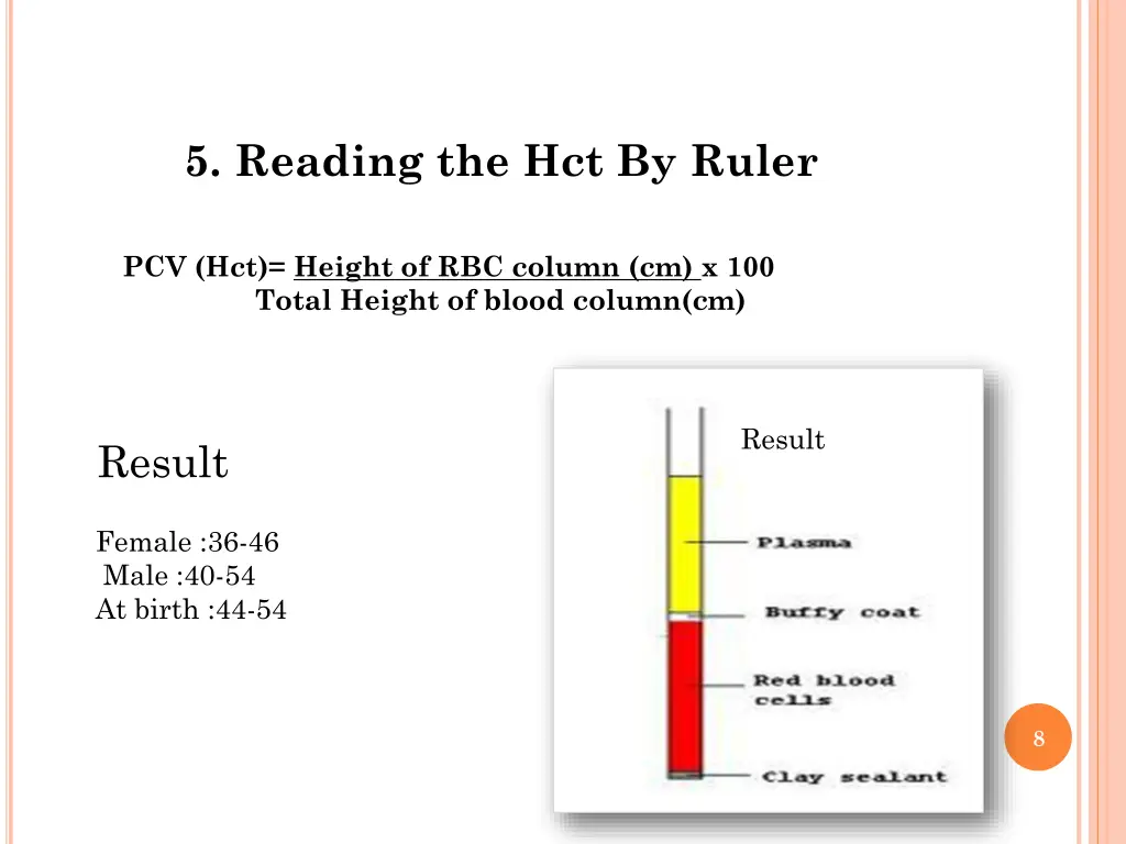5 reading the hct by ruler