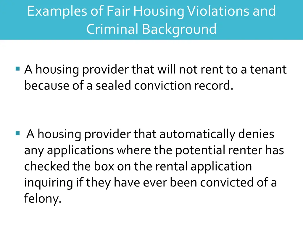 examples of fair housing violations and criminal 4