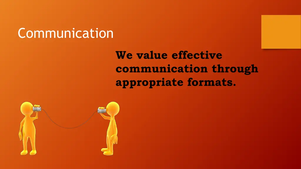 communication