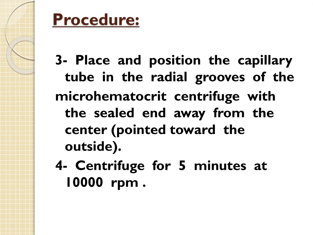 procedure 1