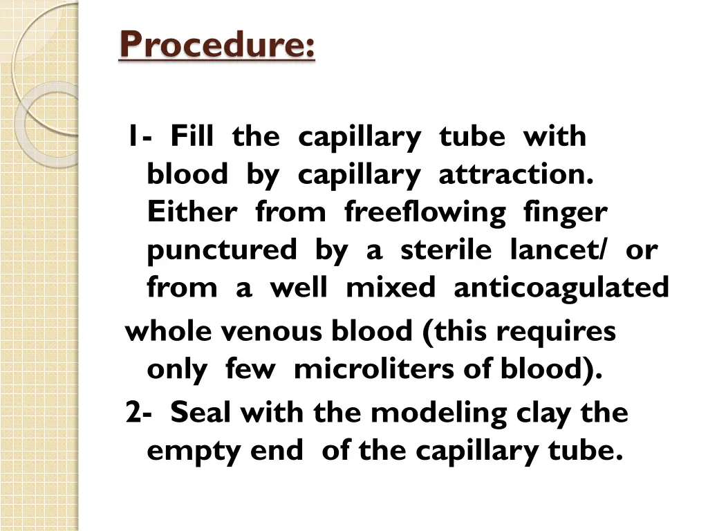 procedure