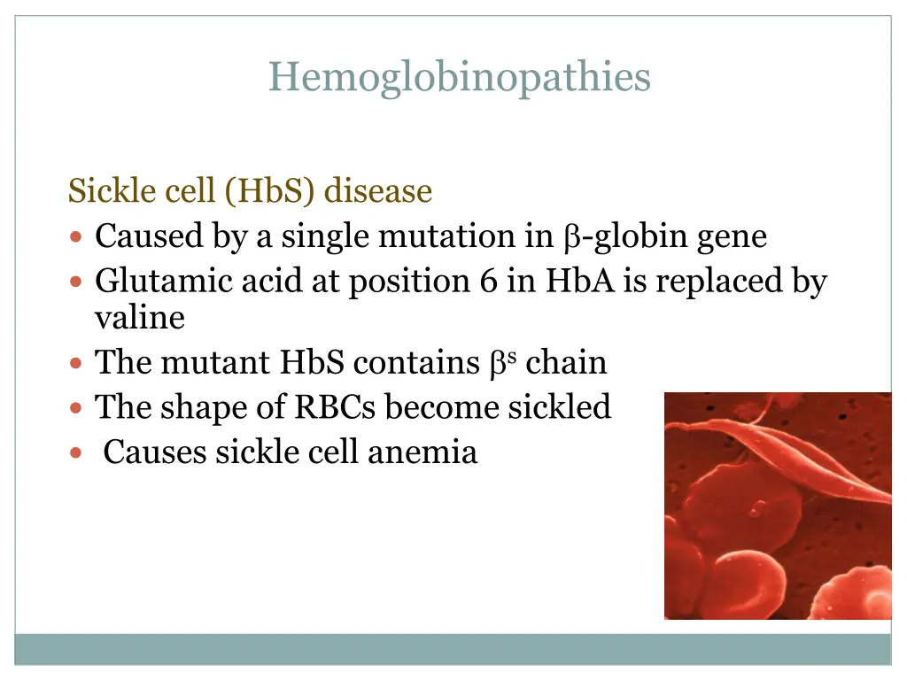 hemoglobinopathies 1