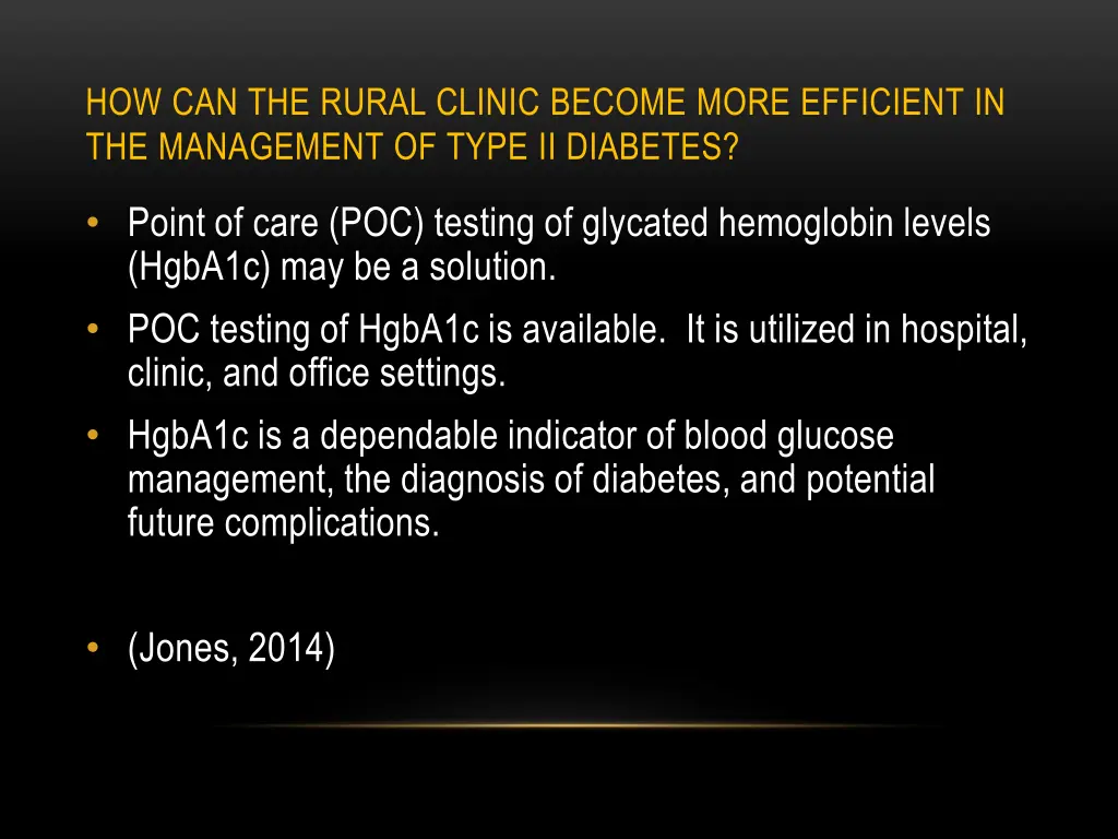 how can the rural clinic become more efficient