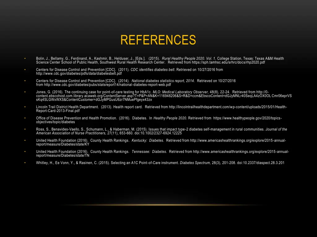 references