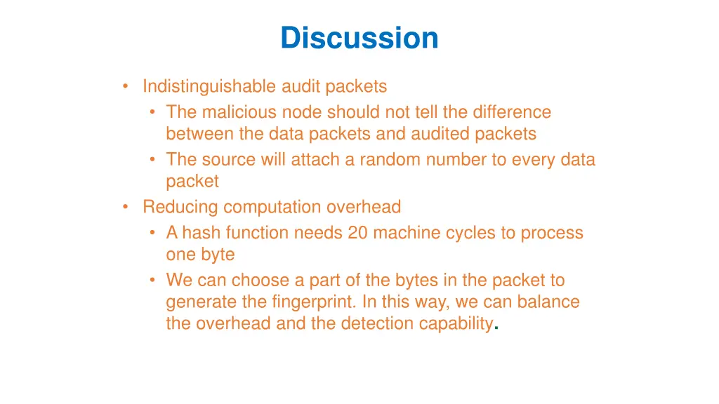 discussion