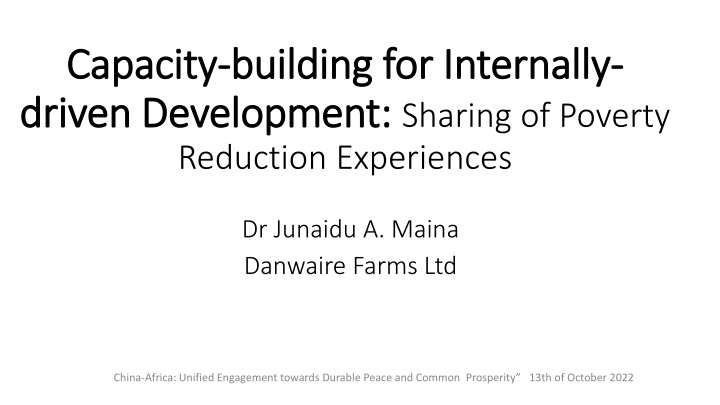 capacity capacity building for internally