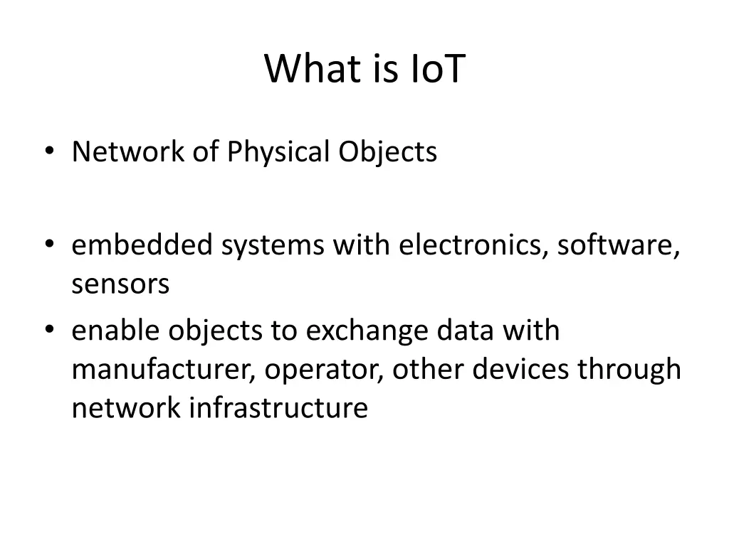 what is iot