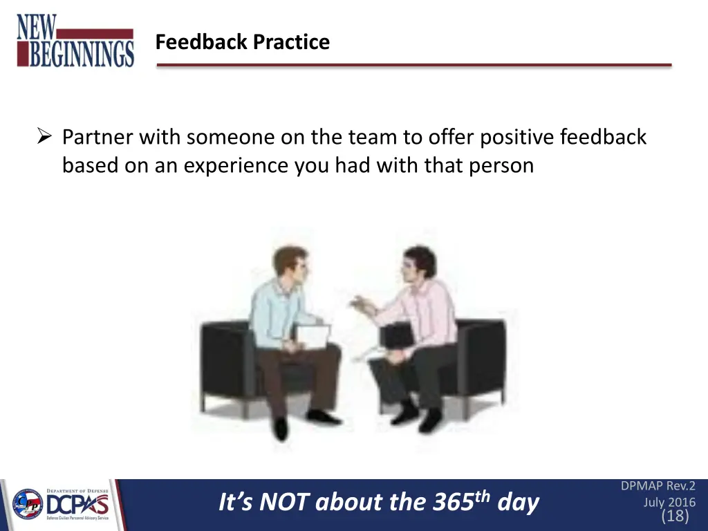 feedback practice
