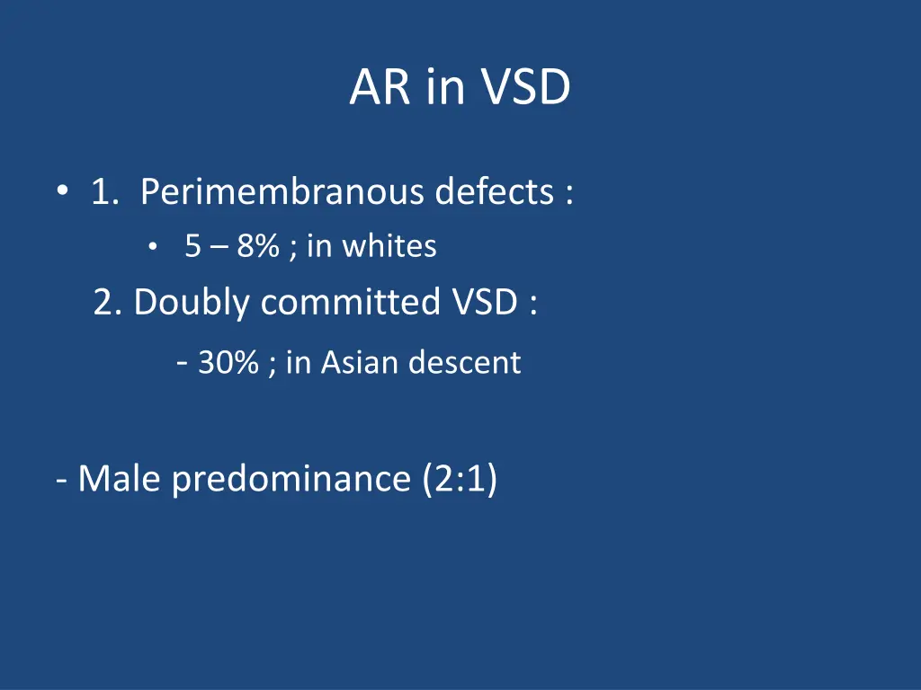 ar in vsd