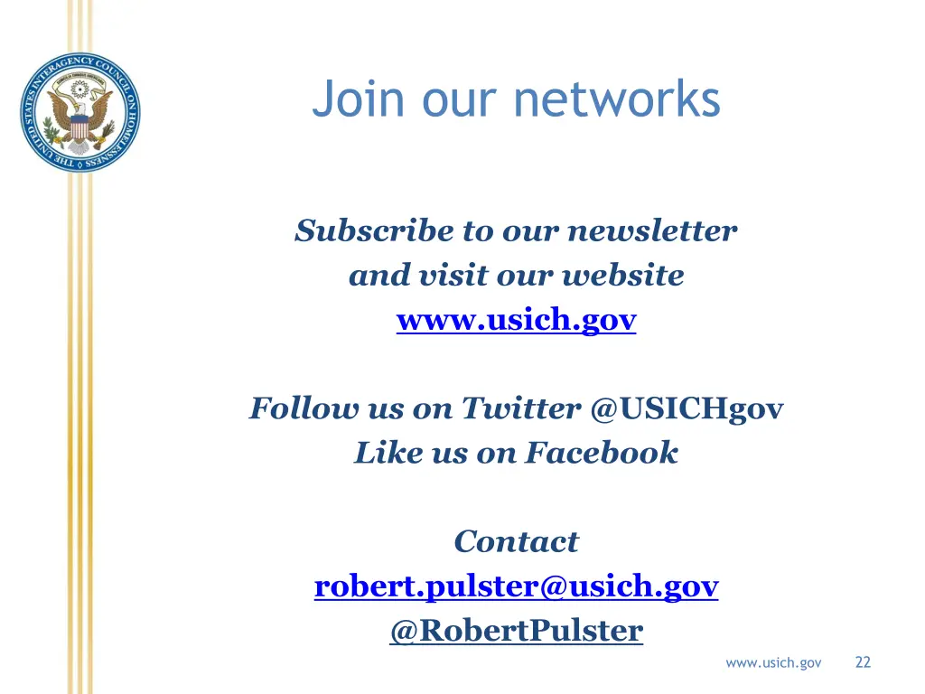 join our networks