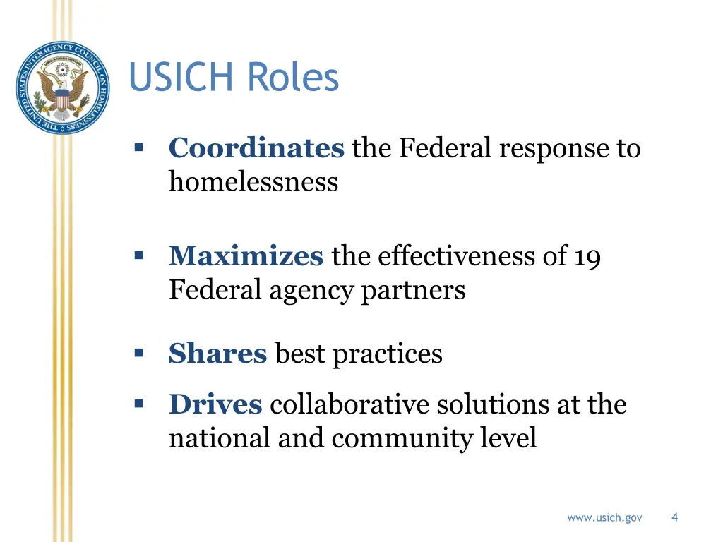 usich roles