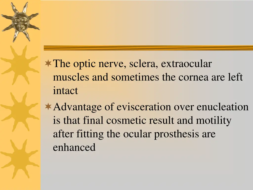 the optic nerve sclera extraocular muscles
