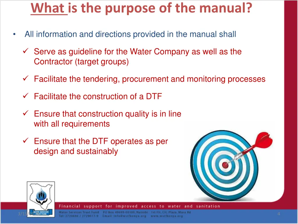 what is the purpose of the manual 1