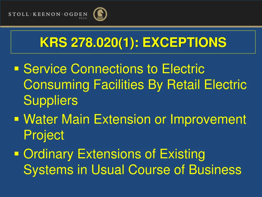 krs 278 020 1 exceptions