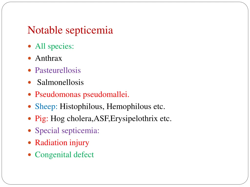 notable septicemia