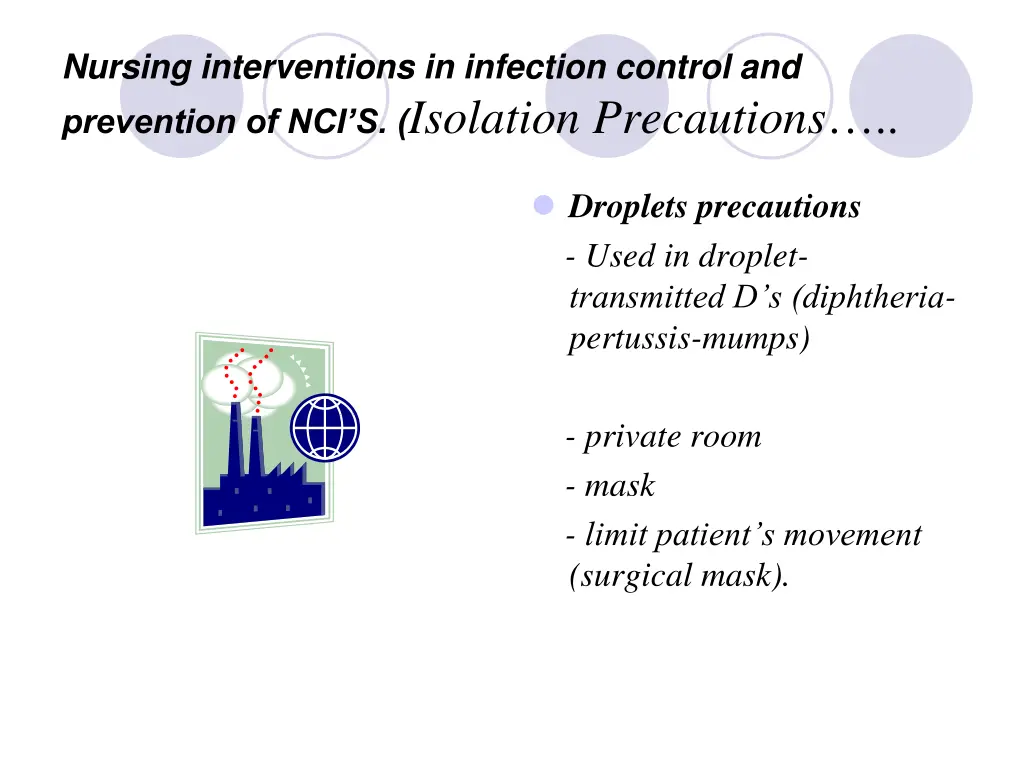 nursing interventions in infection control 9