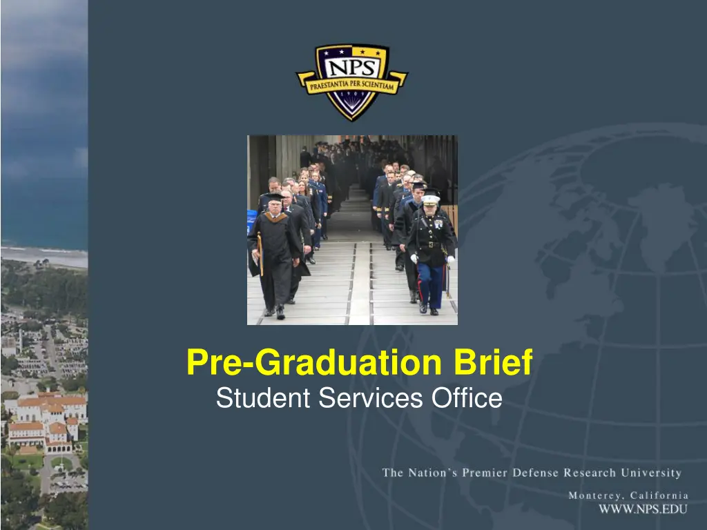 pre graduation brief student services office