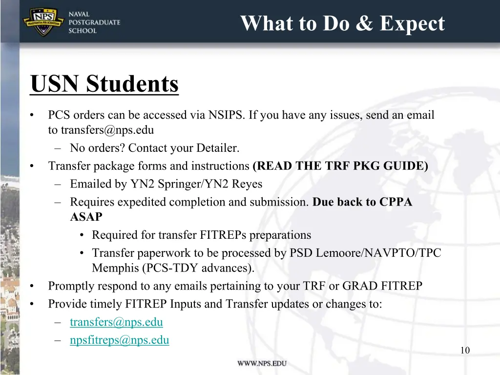 what to do expect 1