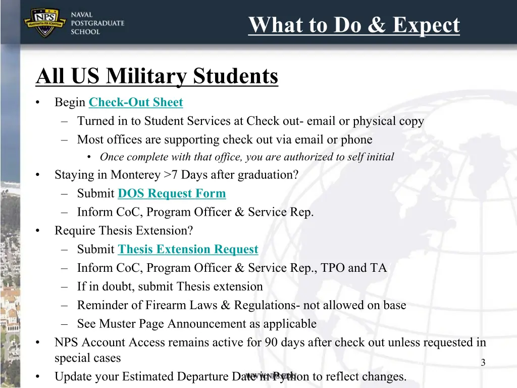 what to do expect