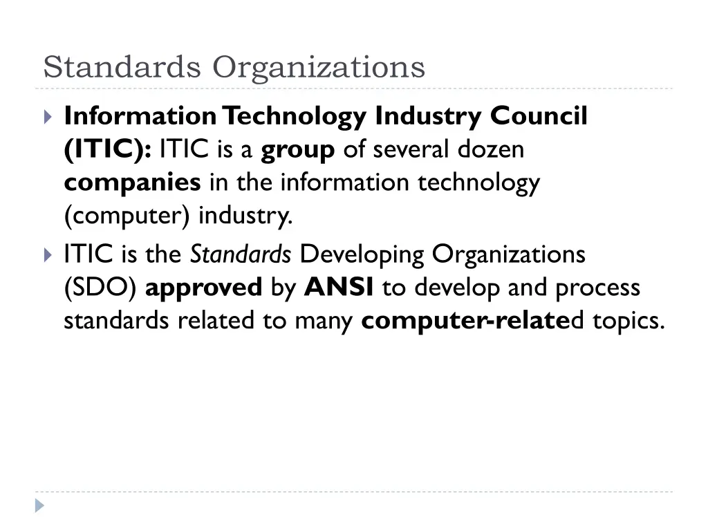 standards organizations 2