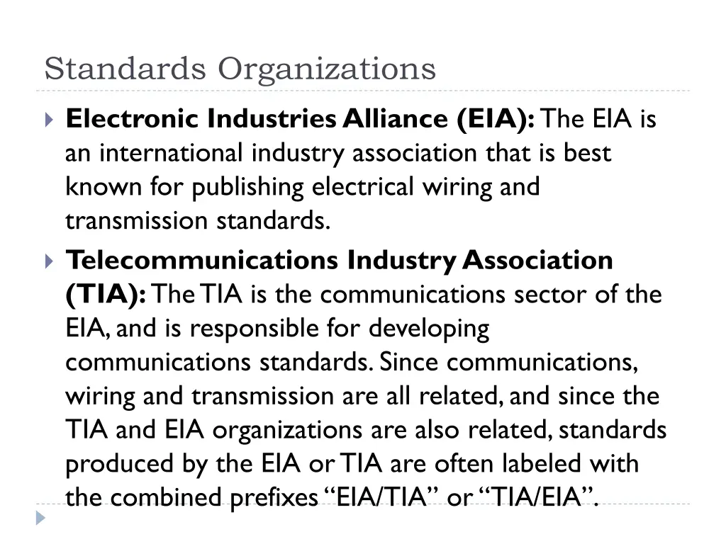 standards organizations 4