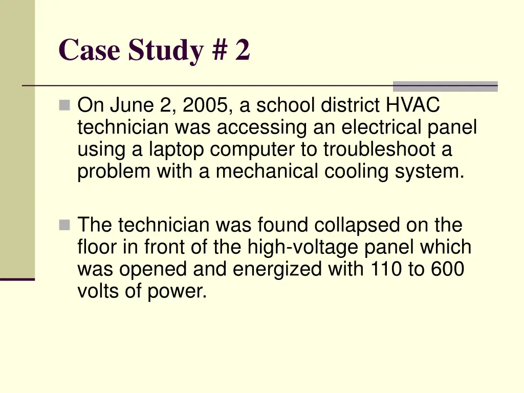 case study 2