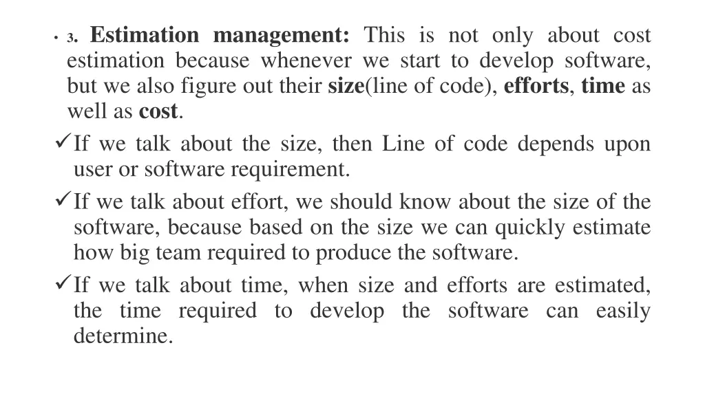 3 estimation management this is not only about