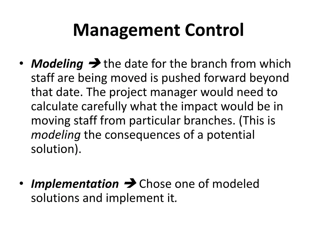 management control 1