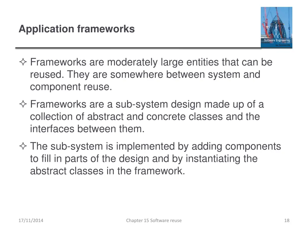application frameworks 1