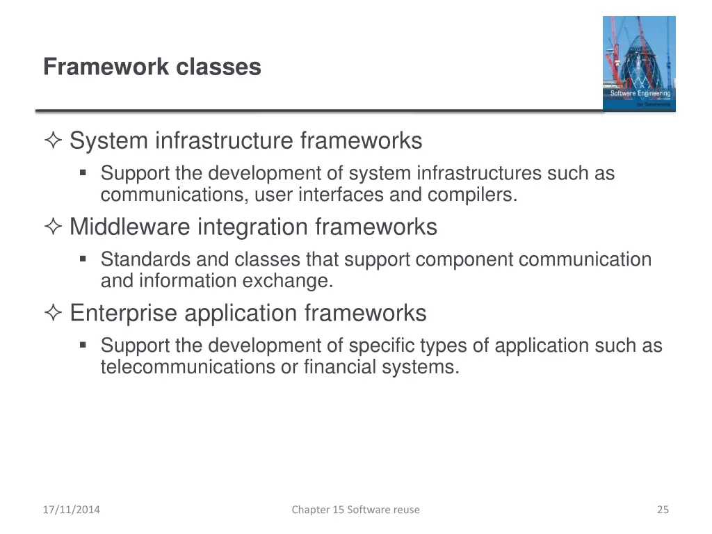 framework classes