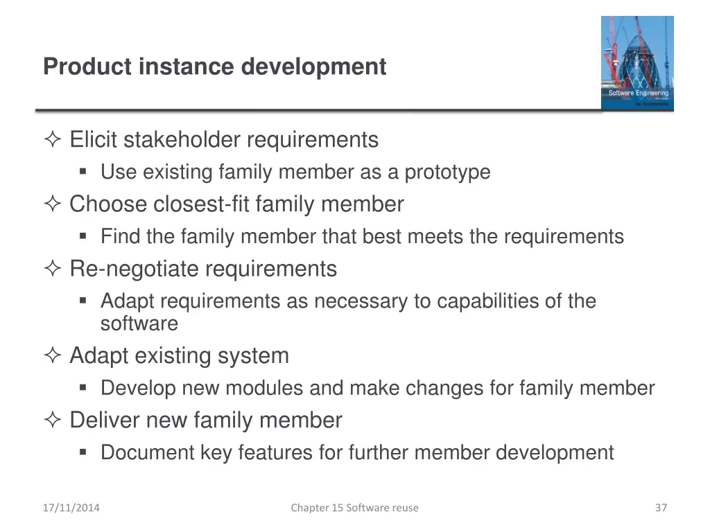 product instance development 1