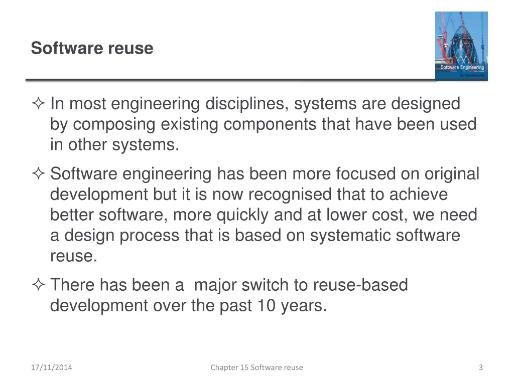 software reuse