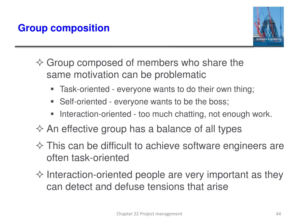 group composition