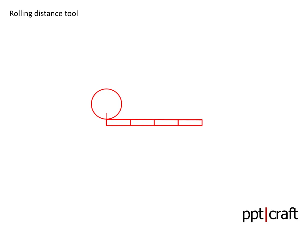 rolling distance tool