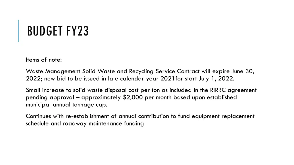 budget fy23
