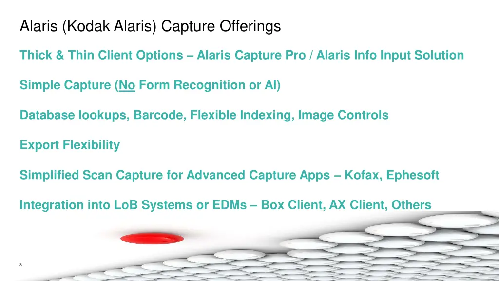 alaris kodak alaris capture offerings