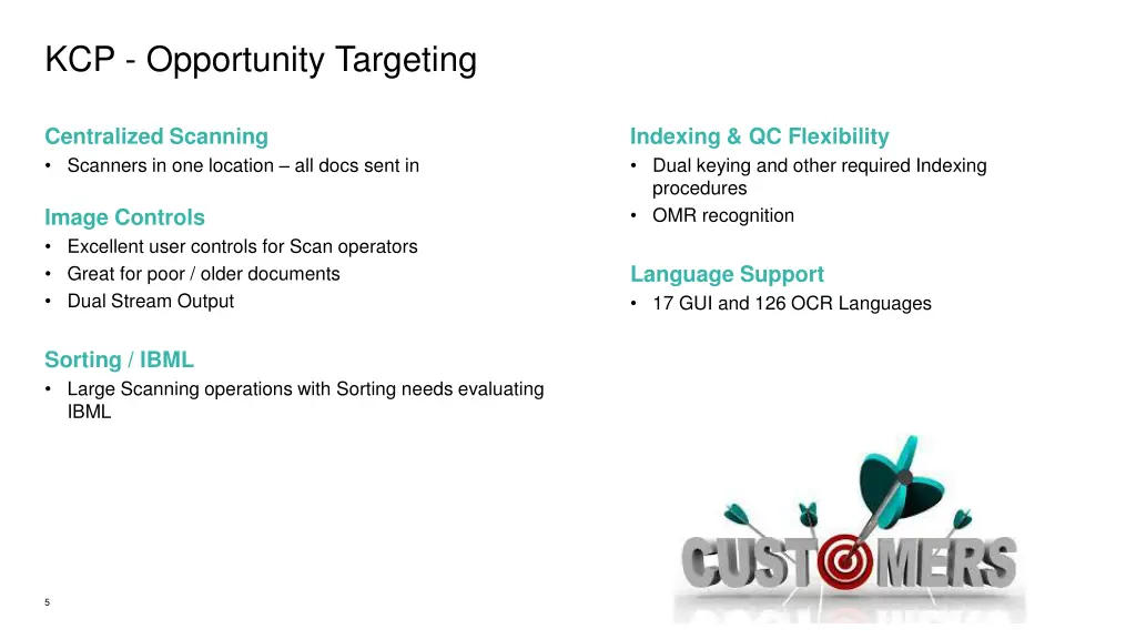 kcp opportunity targeting