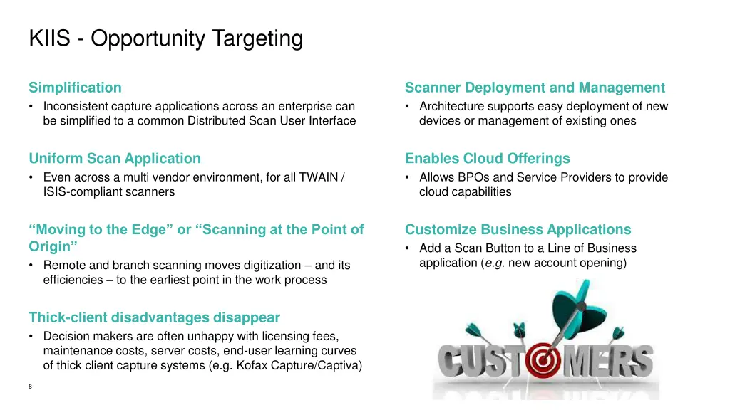 kiis opportunity targeting