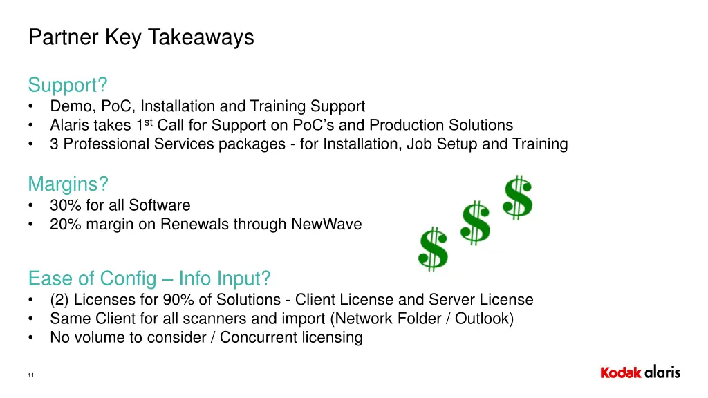 partner key takeaways