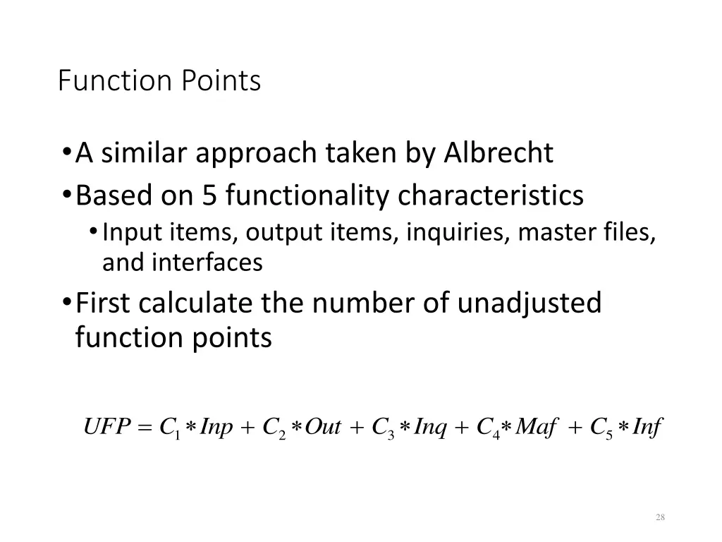 function points