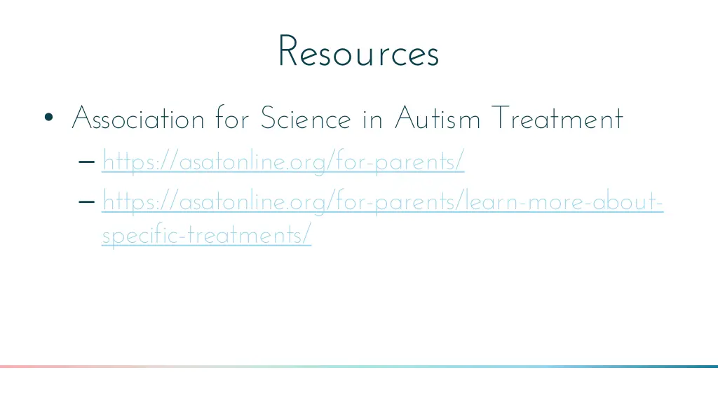 resources
