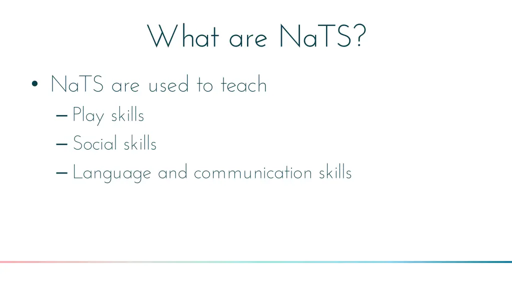 what are nats
