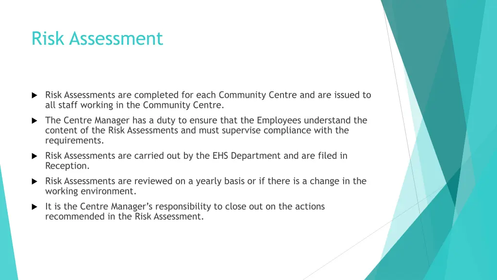 risk assessment