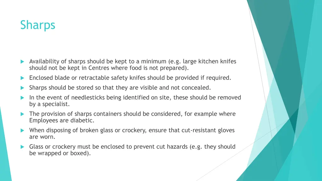 sharps