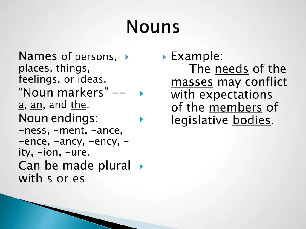 names of persons places things feelings or ideas 2