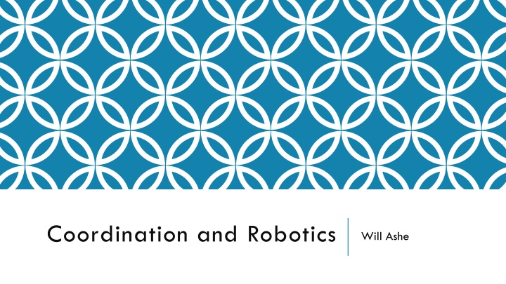 coordination and robotics