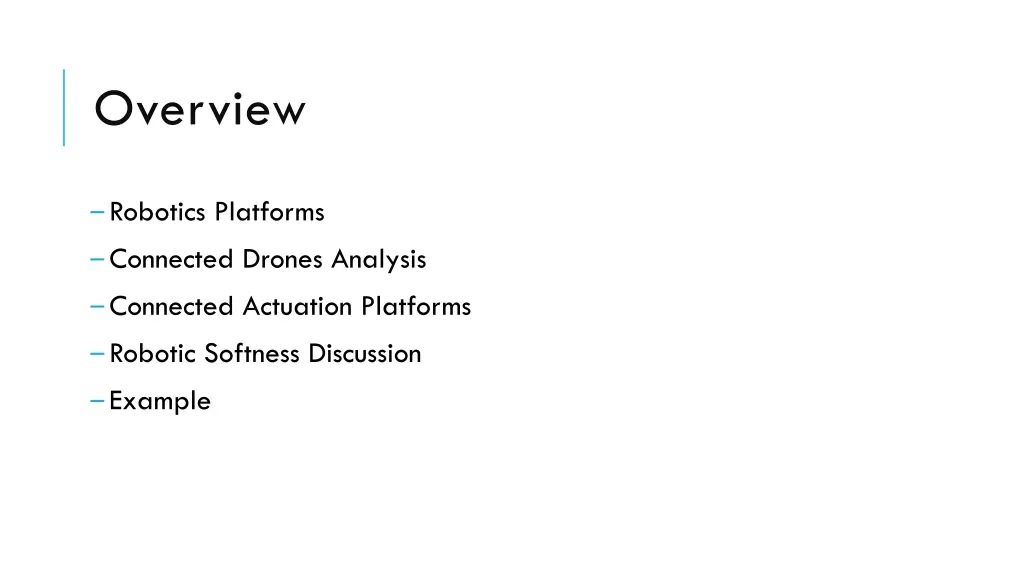 overview