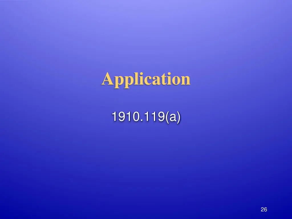 application
